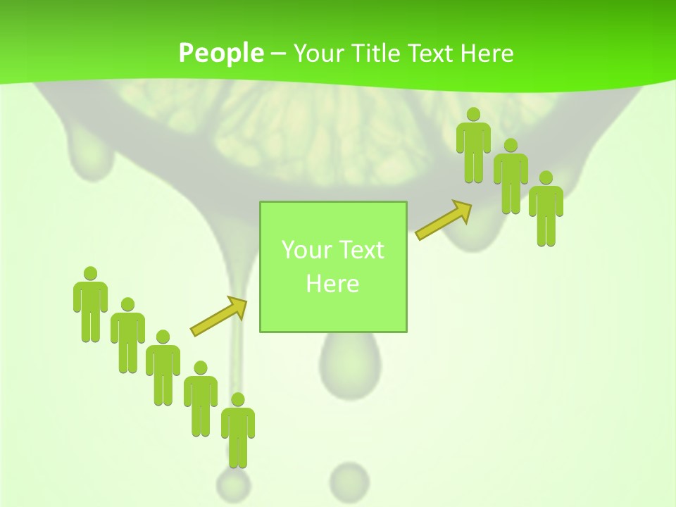 Drops Of Juice Falling Of The Succulent Lemon. A Strong Light Behind The Lemon Gives The Dark Aspect. PowerPoint Template