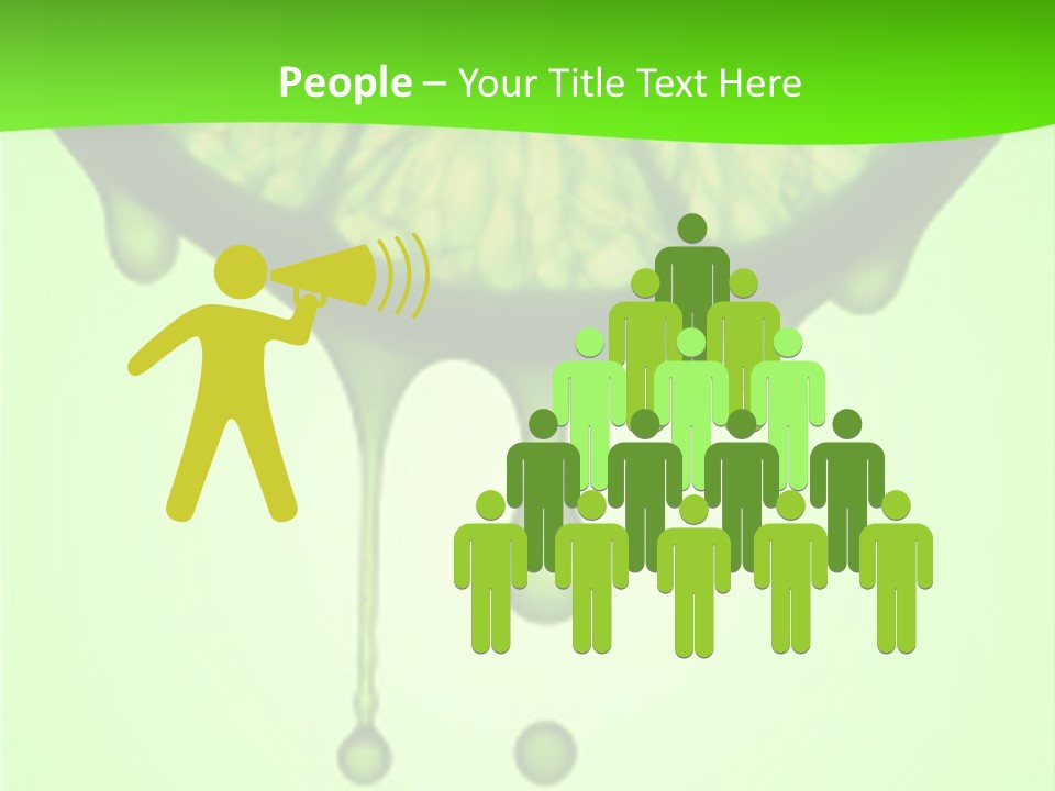 Drops Of Juice Falling Of The Succulent Lemon. A Strong Light Behind The Lemon Gives The Dark Aspect. PowerPoint Template