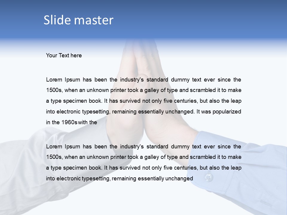 High-Rise Apartment Building On The Beach In Na Jomtien, Thailand PowerPoint Template