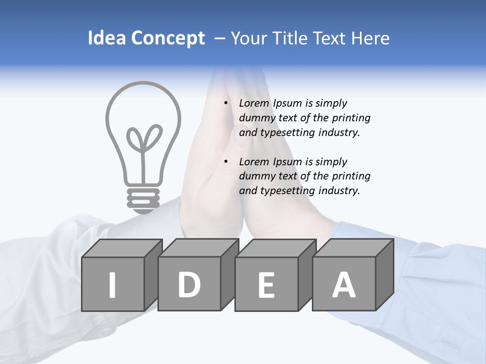 High-Rise Apartment Building On The Beach In Na Jomtien, Thailand PowerPoint Template