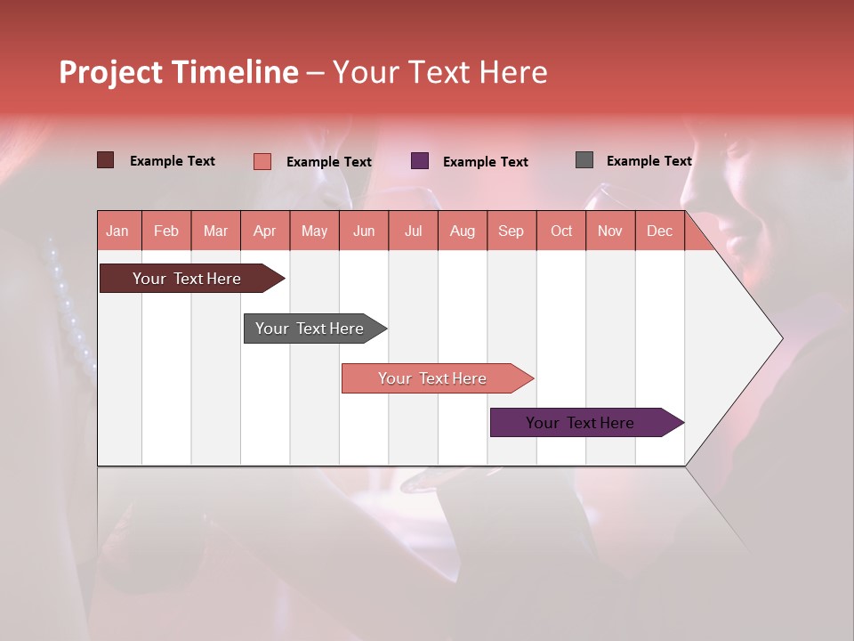 Young Couple Sharing A Glass Of Red Wine In Restaurant, Celebrating Or On Romantic Date PowerPoint Template