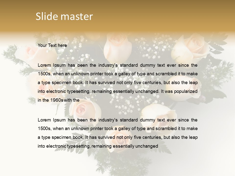 Woman With Severe Migraine Headache Holding Hands To Head PowerPoint Template