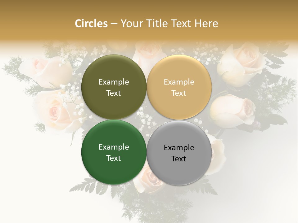 Woman With Severe Migraine Headache Holding Hands To Head PowerPoint Template