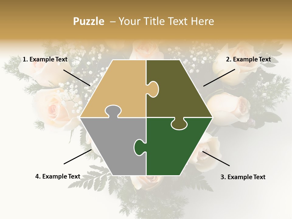 Woman With Severe Migraine Headache Holding Hands To Head PowerPoint Template