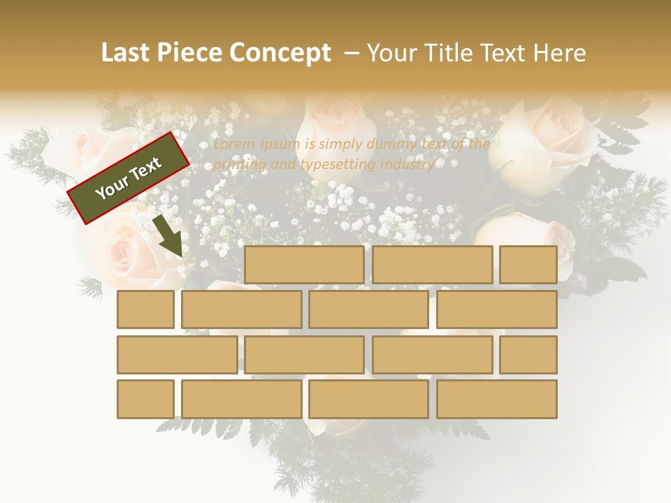 Woman With Severe Migraine Headache Holding Hands To Head PowerPoint Template