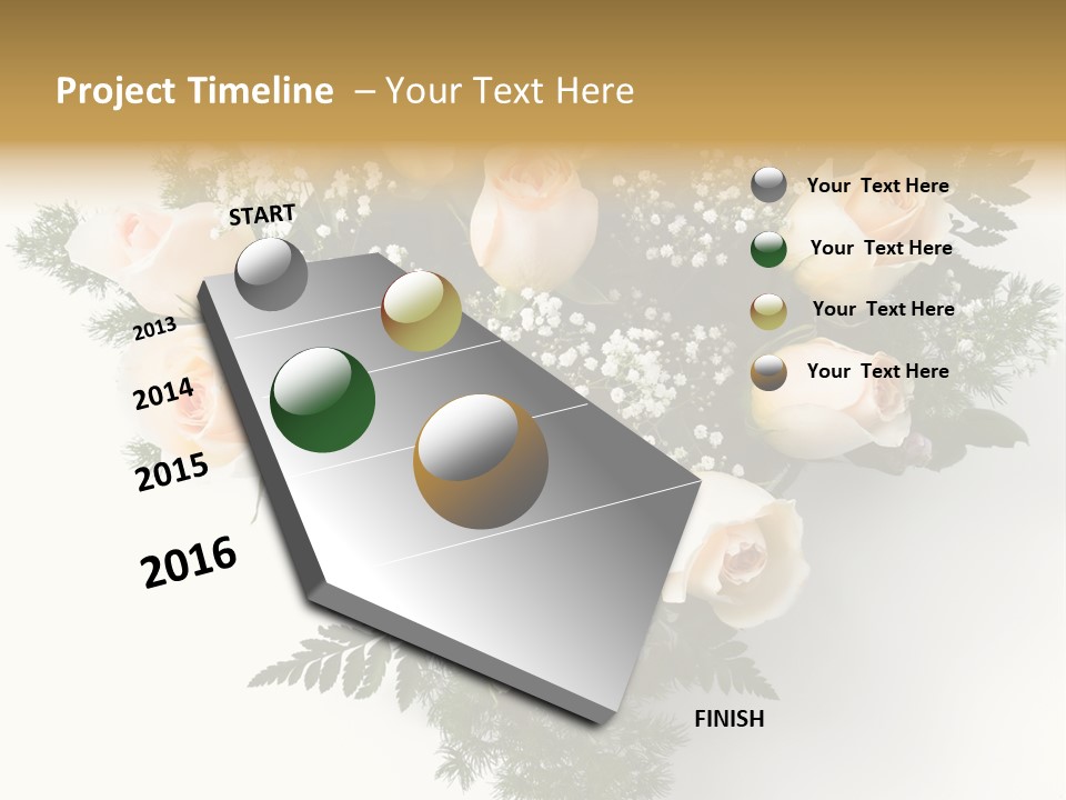 Woman With Severe Migraine Headache Holding Hands To Head PowerPoint Template