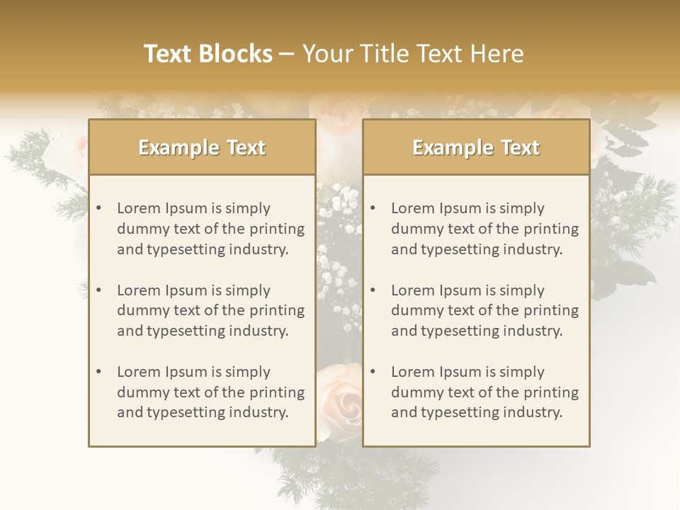 Woman With Severe Migraine Headache Holding Hands To Head PowerPoint Template