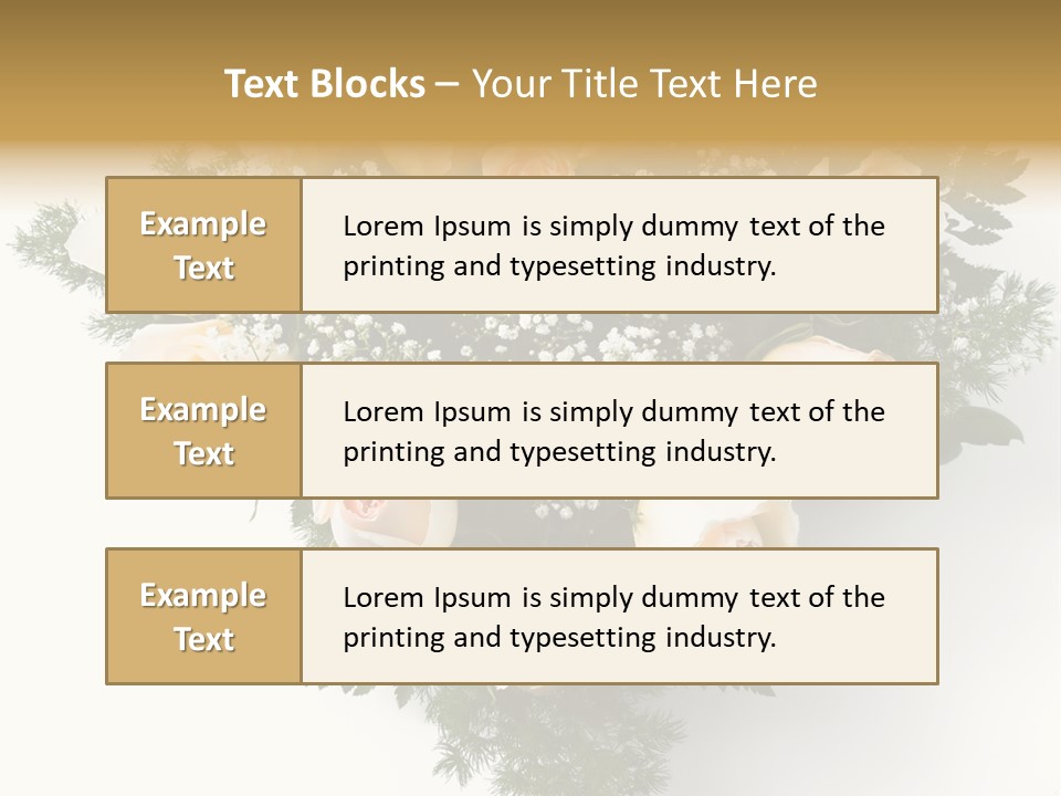 Woman With Severe Migraine Headache Holding Hands To Head PowerPoint Template