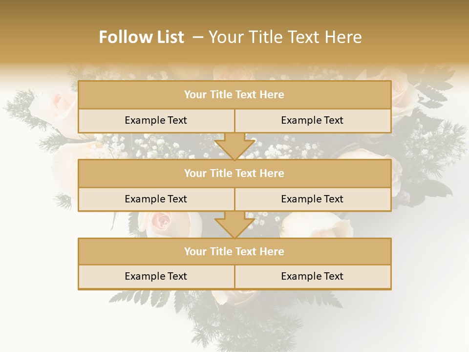 Woman With Severe Migraine Headache Holding Hands To Head PowerPoint Template
