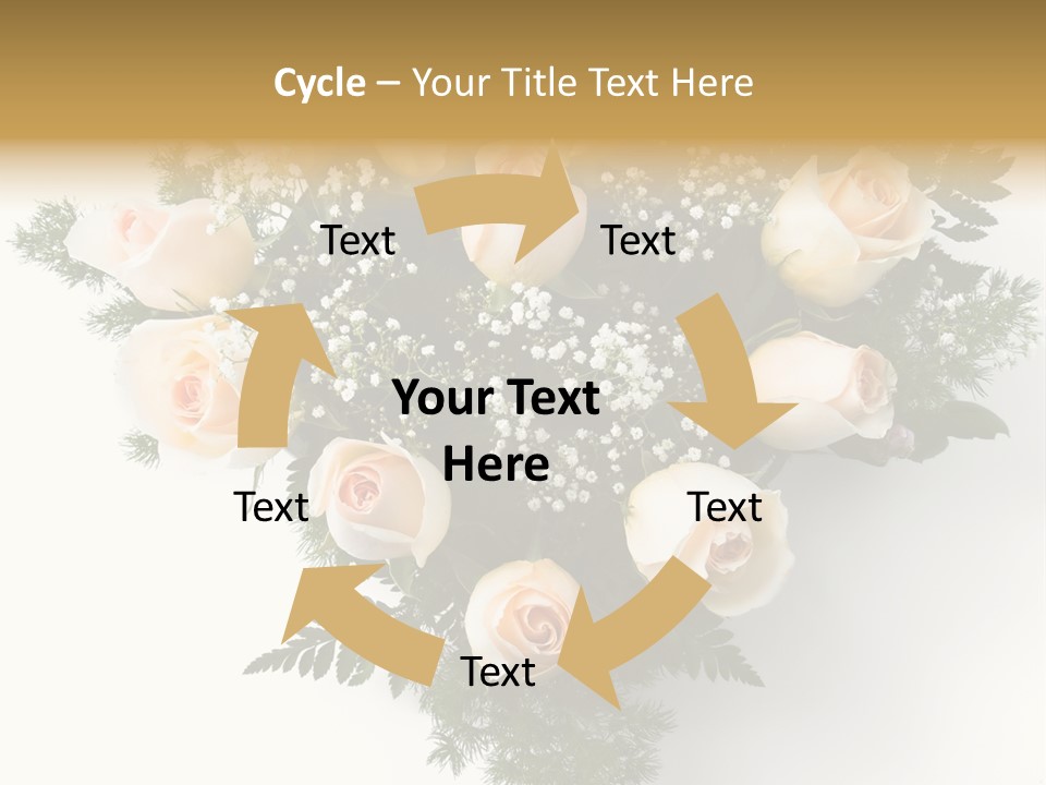 Woman With Severe Migraine Headache Holding Hands To Head PowerPoint Template