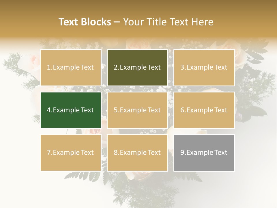 Woman With Severe Migraine Headache Holding Hands To Head PowerPoint Template