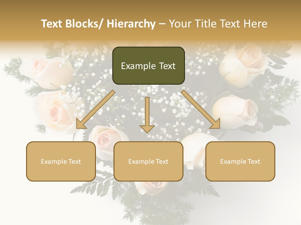 Woman With Severe Migraine Headache Holding Hands To Head PowerPoint Template