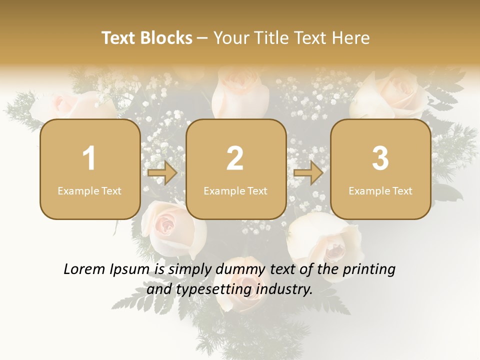 Woman With Severe Migraine Headache Holding Hands To Head PowerPoint Template