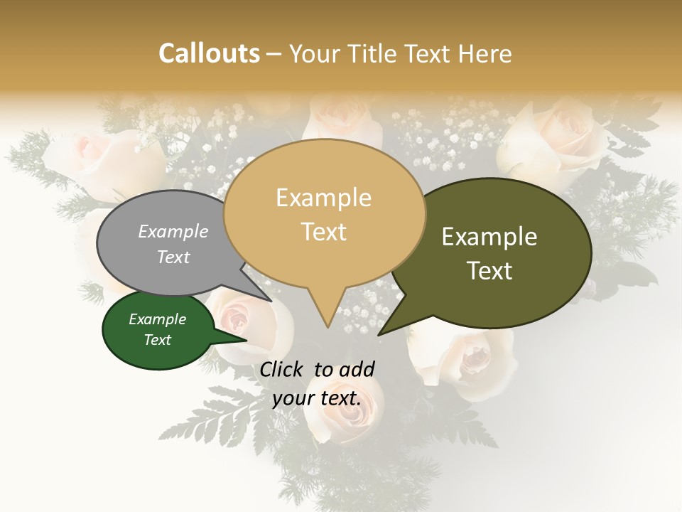 Woman With Severe Migraine Headache Holding Hands To Head PowerPoint Template