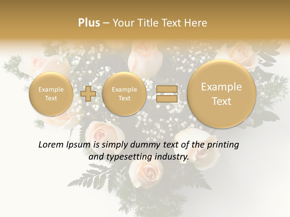 Woman With Severe Migraine Headache Holding Hands To Head PowerPoint Template