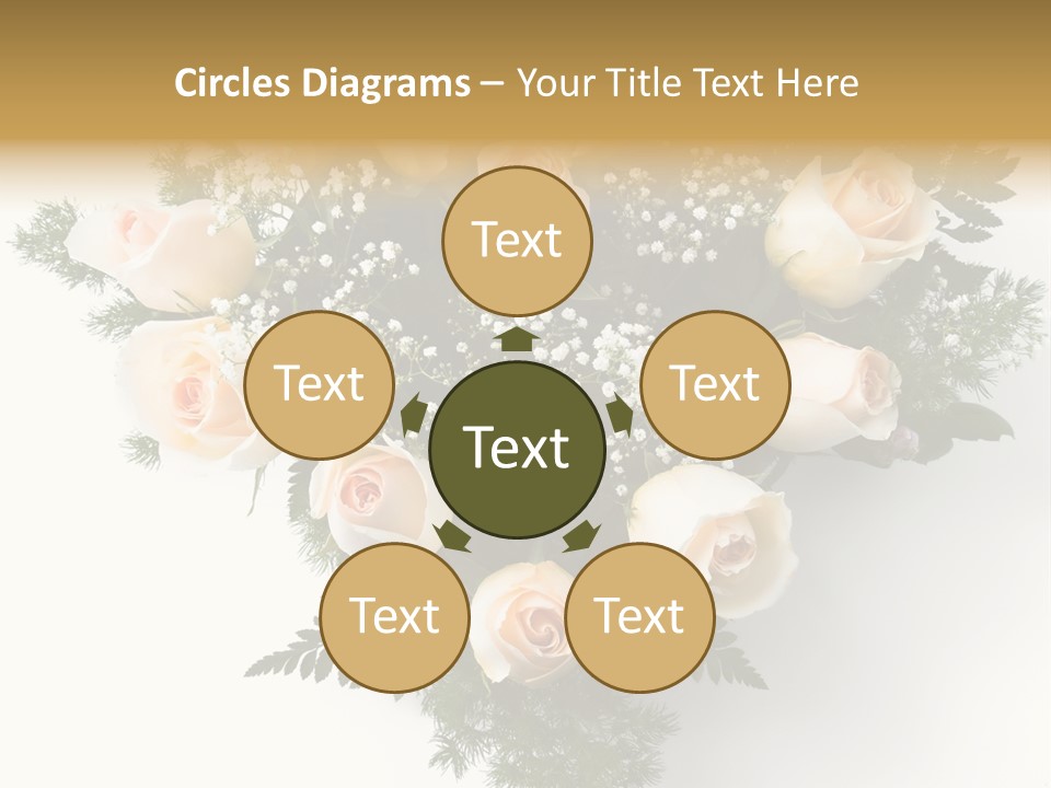 Woman With Severe Migraine Headache Holding Hands To Head PowerPoint Template