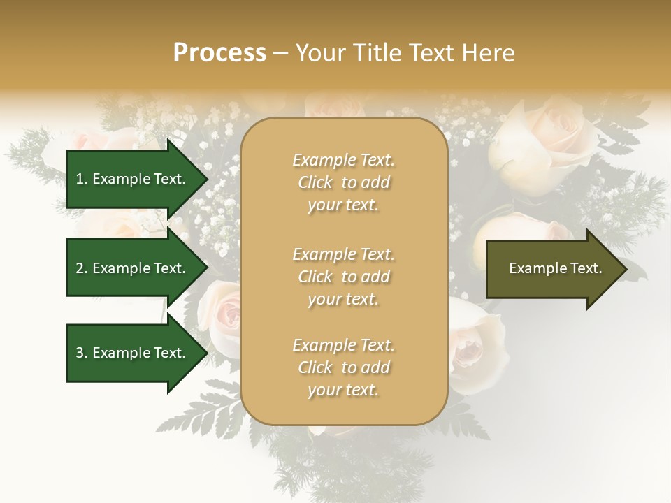 Woman With Severe Migraine Headache Holding Hands To Head PowerPoint Template