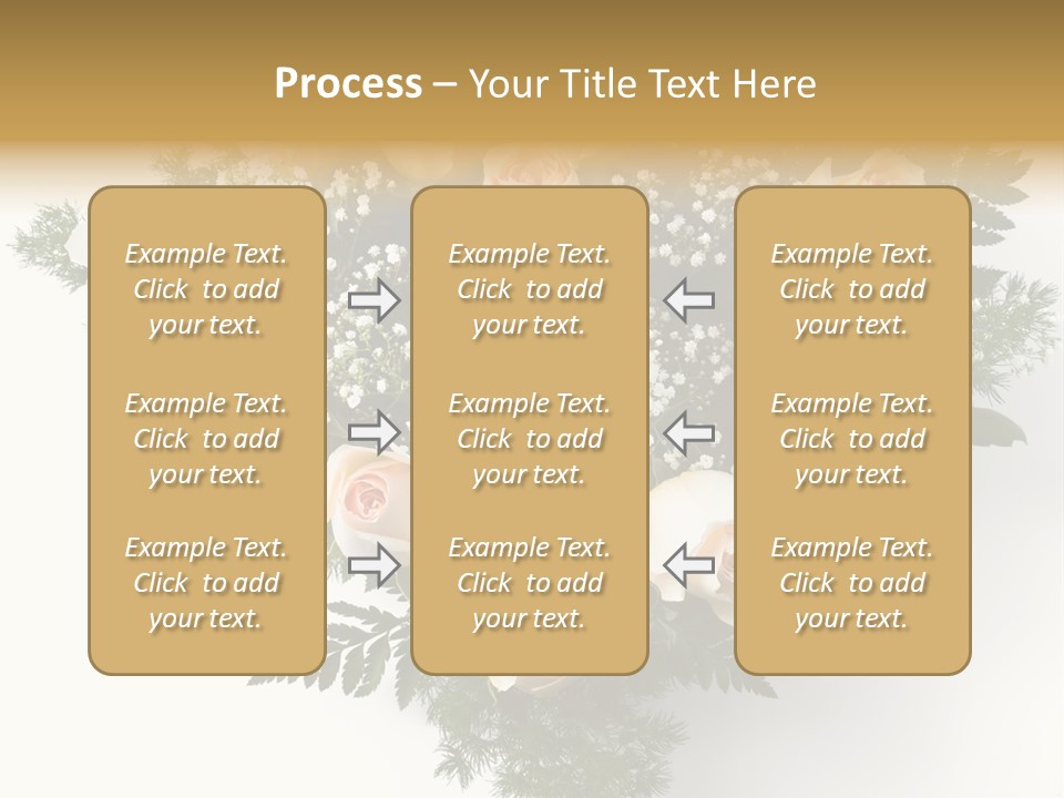 Woman With Severe Migraine Headache Holding Hands To Head PowerPoint Template