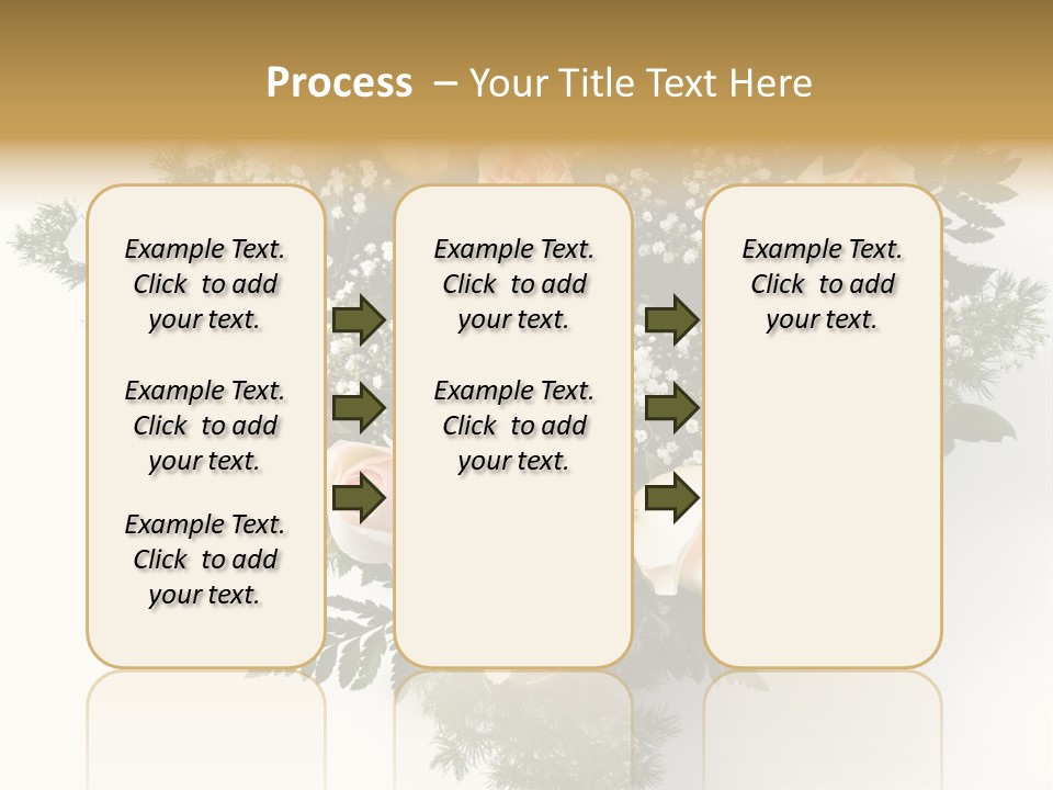 Woman With Severe Migraine Headache Holding Hands To Head PowerPoint Template