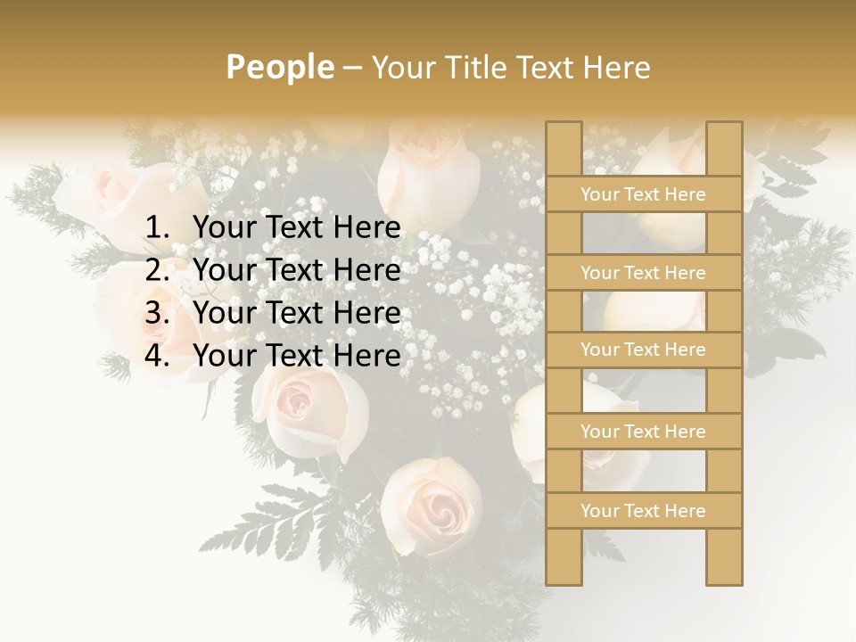 Woman With Severe Migraine Headache Holding Hands To Head PowerPoint Template