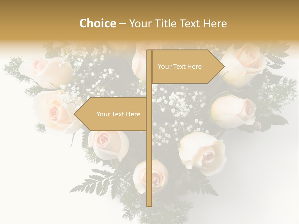 Woman With Severe Migraine Headache Holding Hands To Head PowerPoint Template