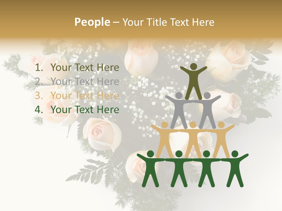 Woman With Severe Migraine Headache Holding Hands To Head PowerPoint Template