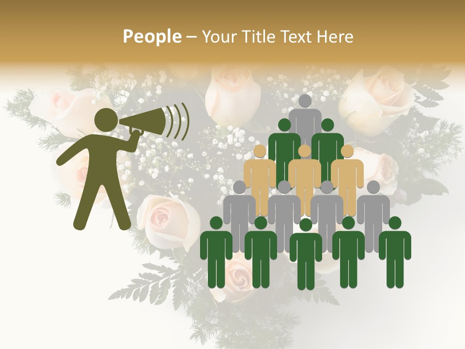 Woman With Severe Migraine Headache Holding Hands To Head PowerPoint Template