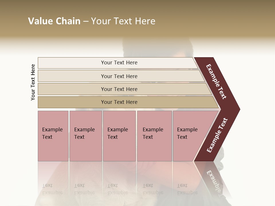 Boy And Dog, Isolated On White PowerPoint Template