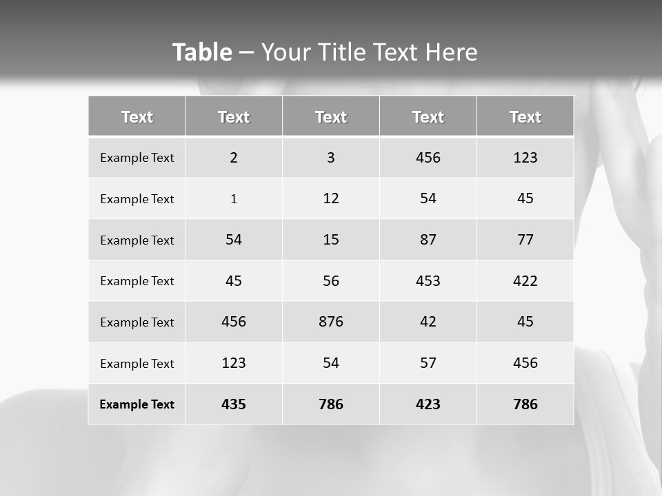 Woman With Severe Migraine Headache Holding Hands To Head PowerPoint Template