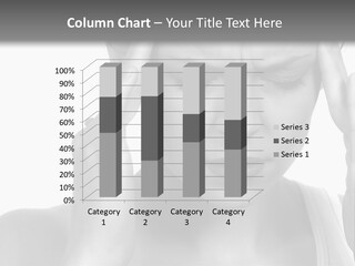 Woman With Severe Migraine Headache Holding Hands To Head PowerPoint Template