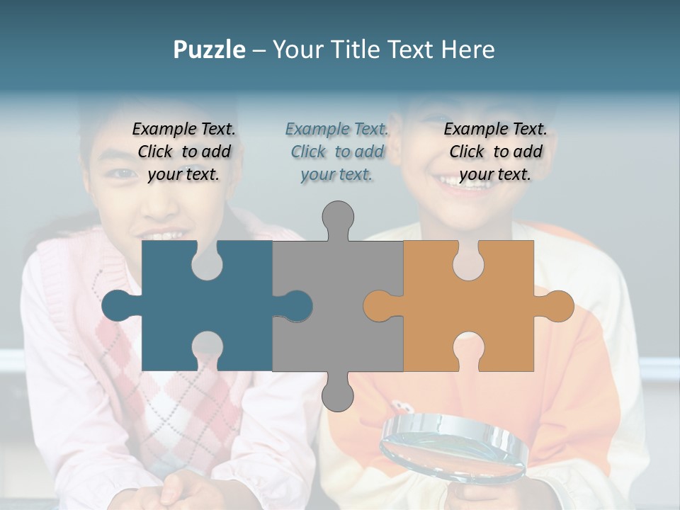 Cyclist Riding Uphill PowerPoint Template