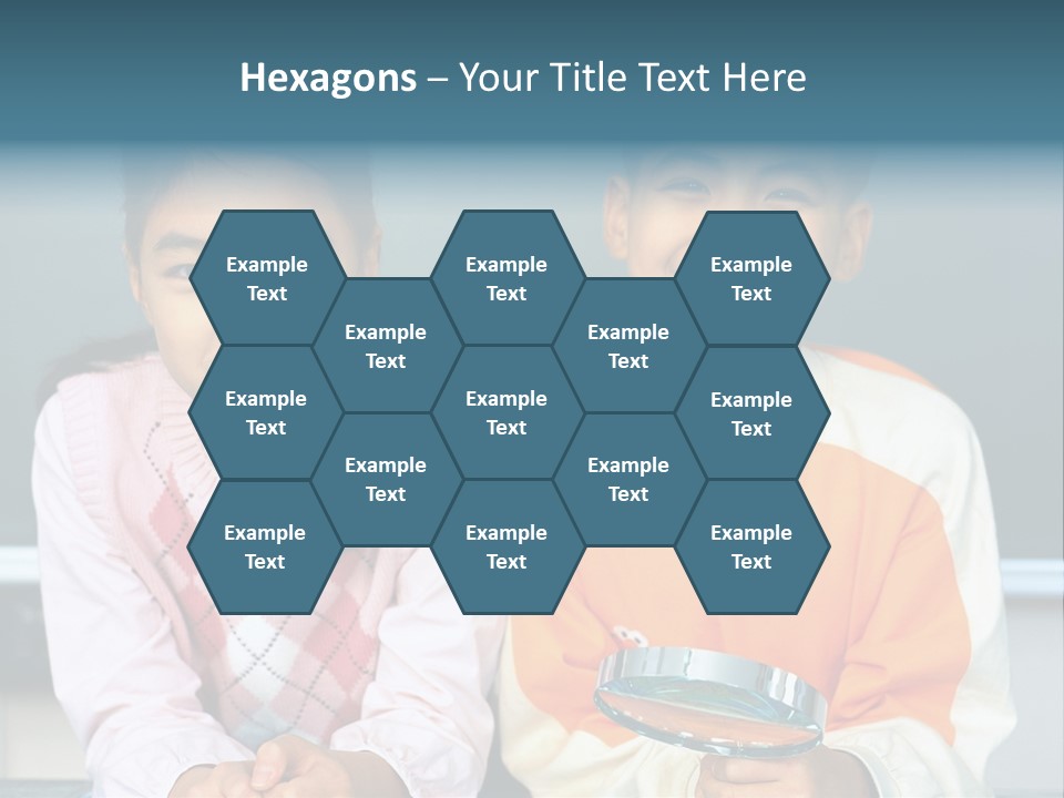 Cyclist Riding Uphill PowerPoint Template