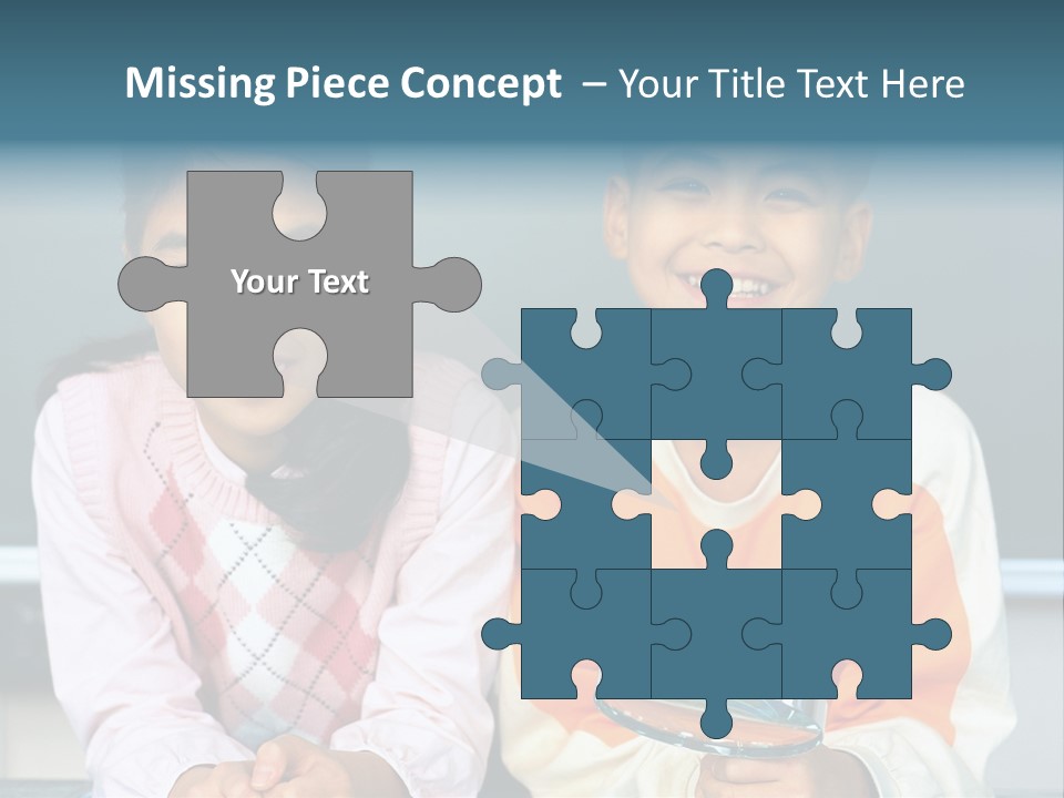 Cyclist Riding Uphill PowerPoint Template