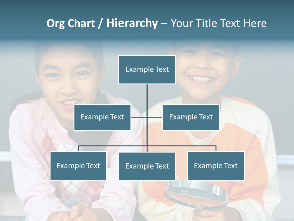 Cyclist Riding Uphill PowerPoint Template