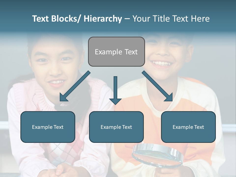 Cyclist Riding Uphill PowerPoint Template