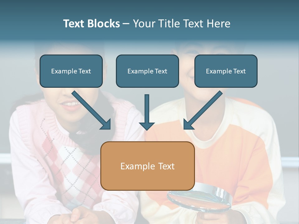 Cyclist Riding Uphill PowerPoint Template