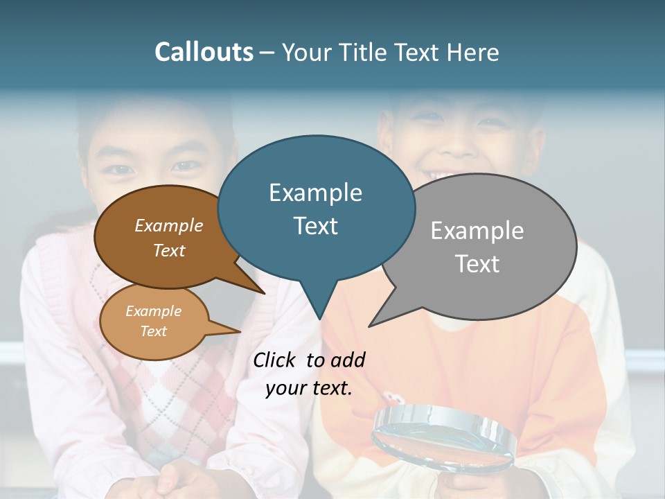 Cyclist Riding Uphill PowerPoint Template