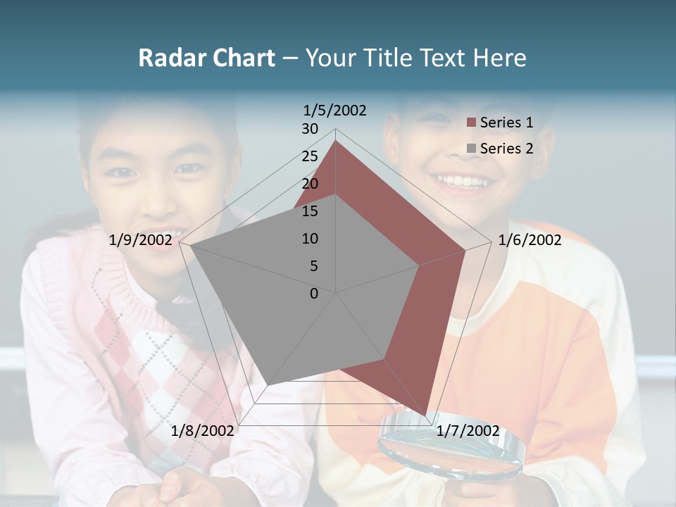 Cyclist Riding Uphill PowerPoint Template