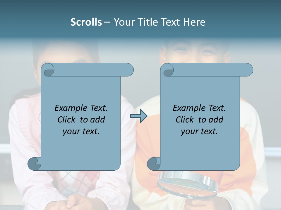 Cyclist Riding Uphill PowerPoint Template