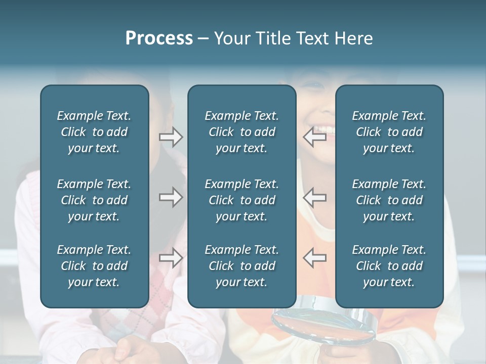 Cyclist Riding Uphill PowerPoint Template