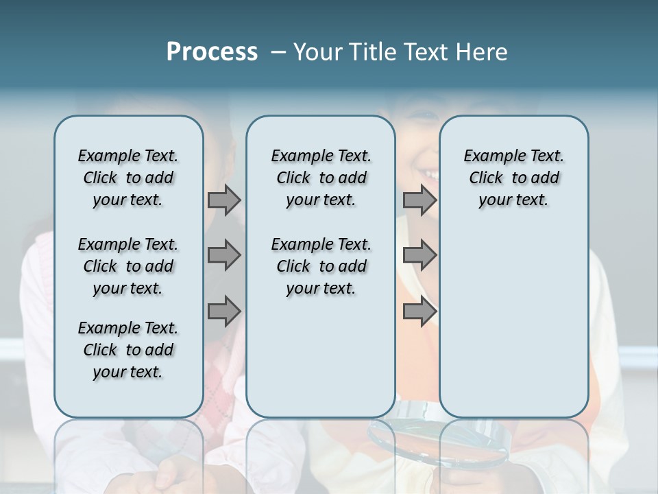 Cyclist Riding Uphill PowerPoint Template