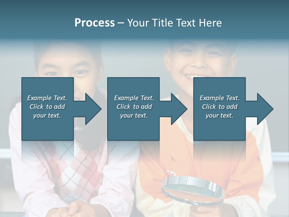 Cyclist Riding Uphill PowerPoint Template