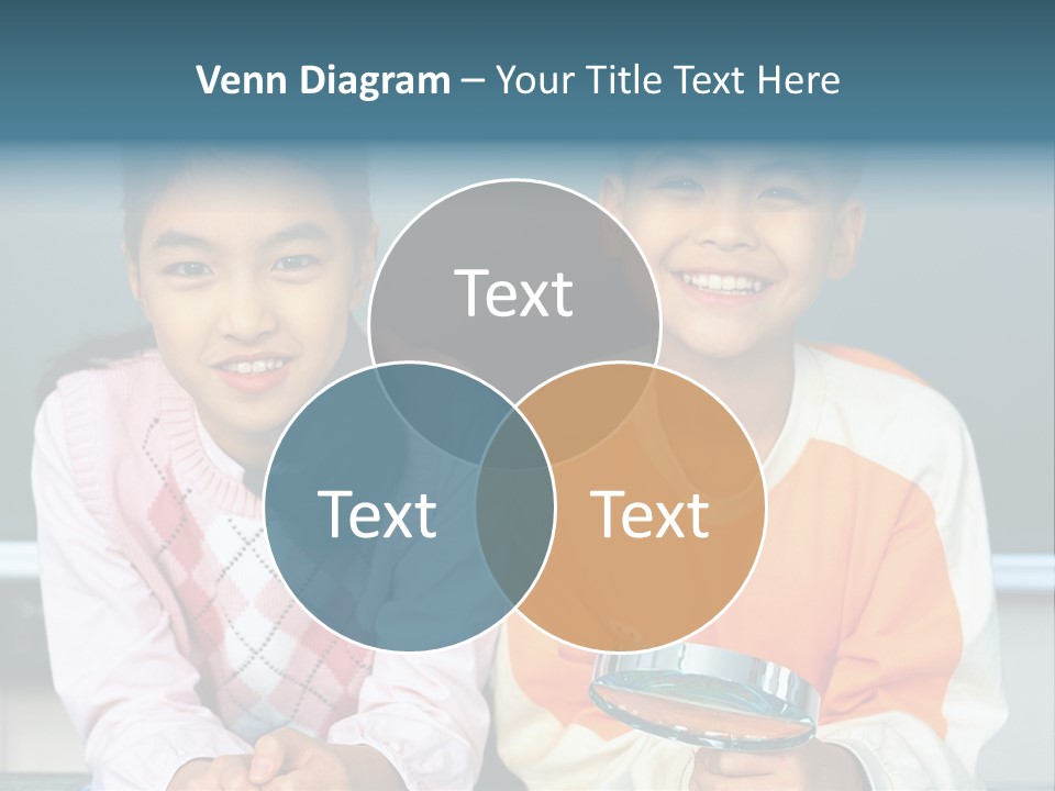 Cyclist Riding Uphill PowerPoint Template