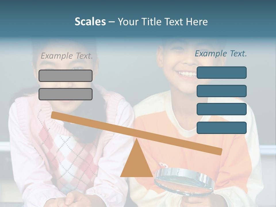 Cyclist Riding Uphill PowerPoint Template
