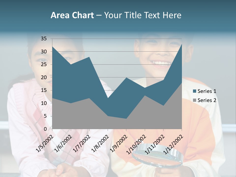 Cyclist Riding Uphill PowerPoint Template