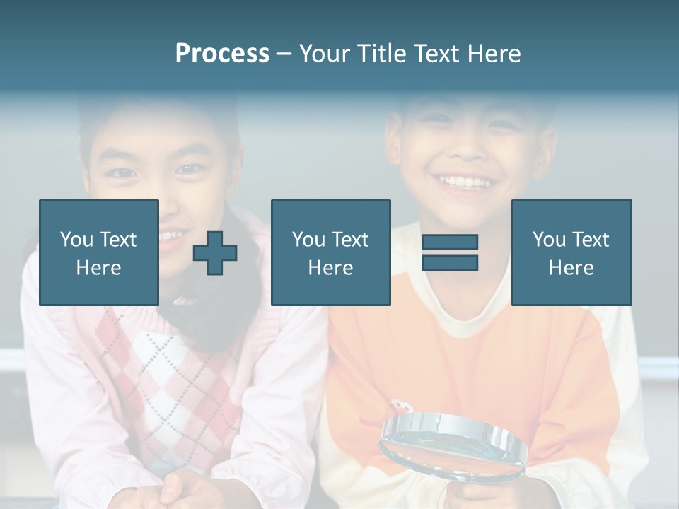Cyclist Riding Uphill PowerPoint Template
