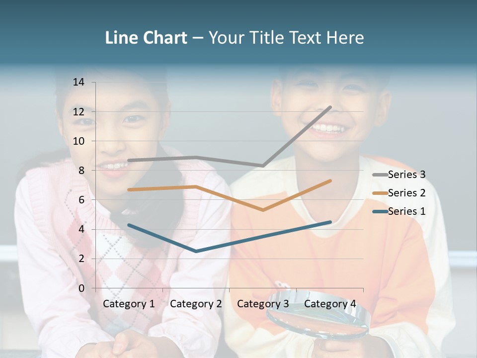 Cyclist Riding Uphill PowerPoint Template