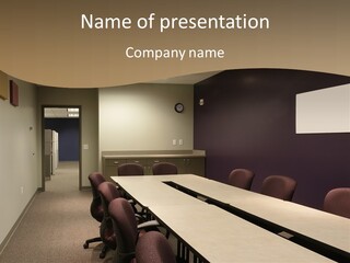 Business Conference Room PowerPoint Template