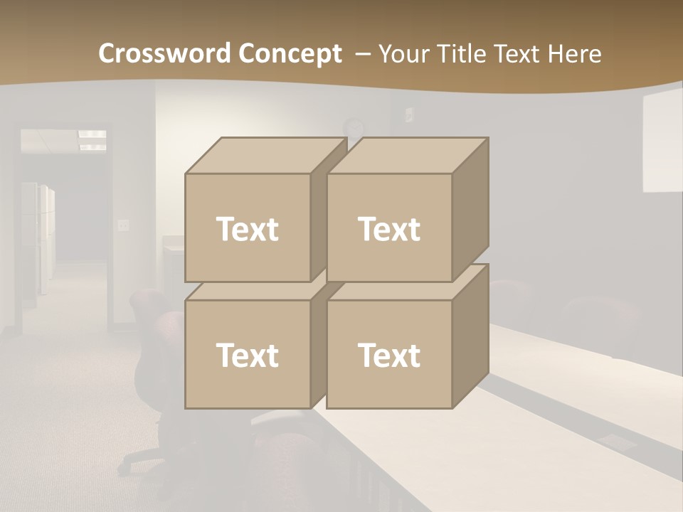 Business Conference Room PowerPoint Template