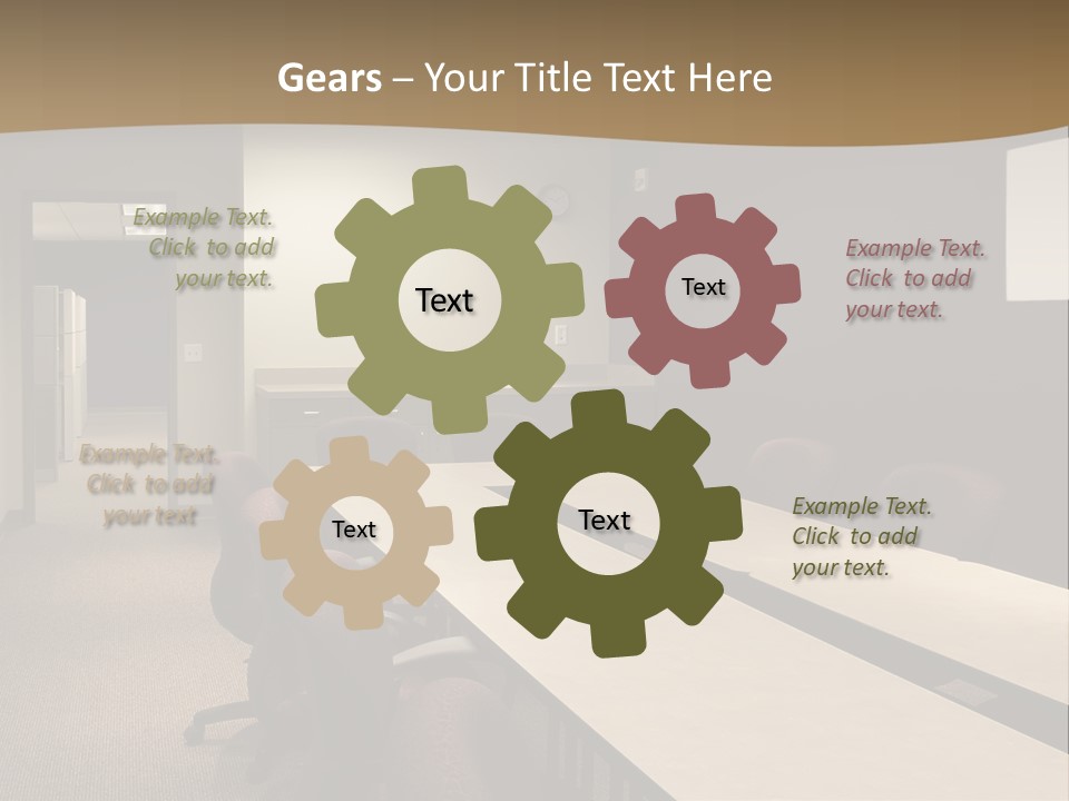 Business Conference Room PowerPoint Template